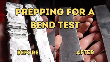 Welding Bend Test : How to prep your test coupons like a pro.