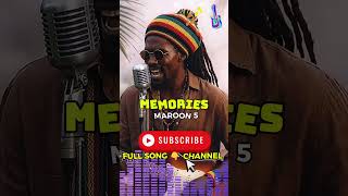 Memories - Maroon 5 🎸🔥 #GuitarSolo #ReggaeMusic #Maroon5 #Shorts