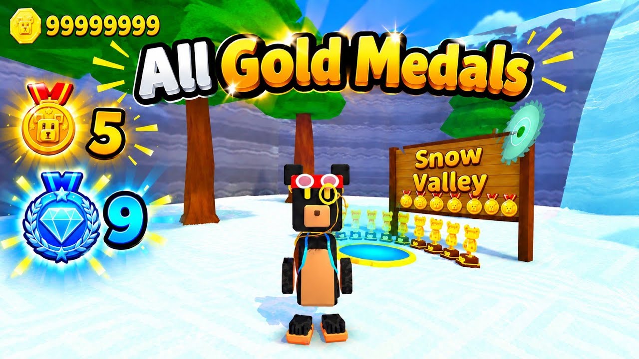 Alternative: ALL Gold Medals & Diamond Medals Unlocked