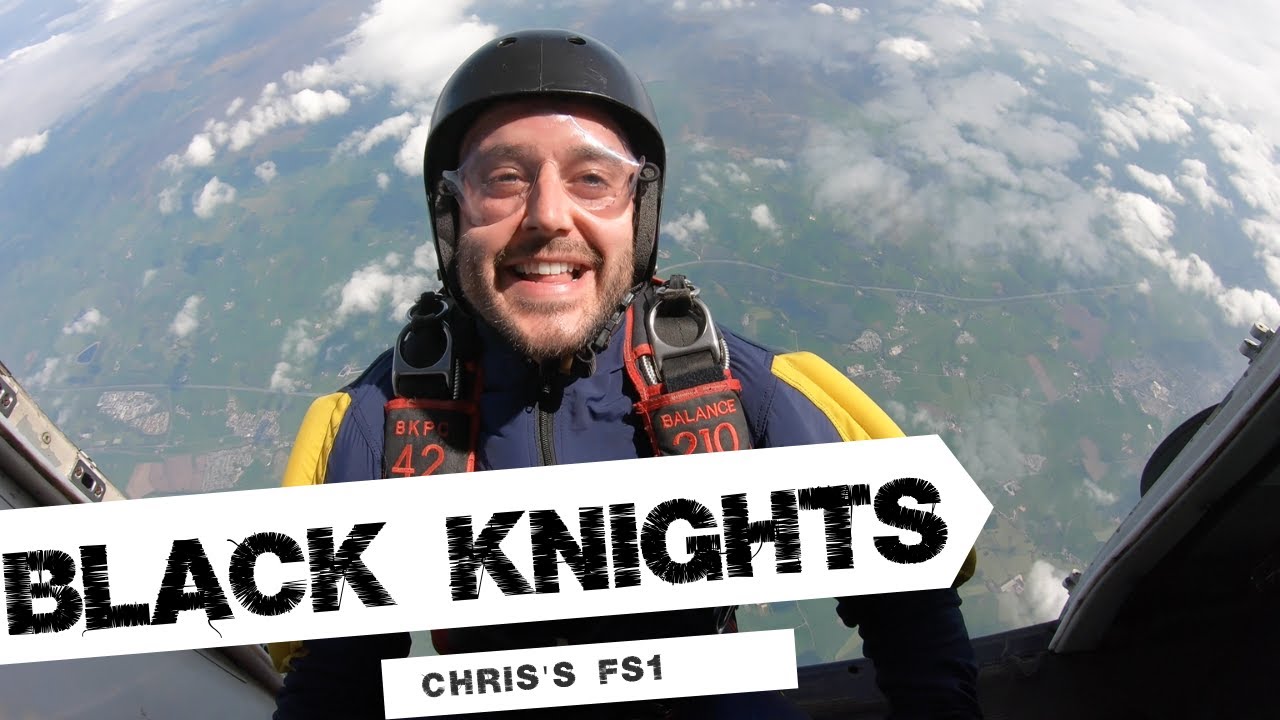 Chris's Formation Skydive at Black Knights Parachute Centre