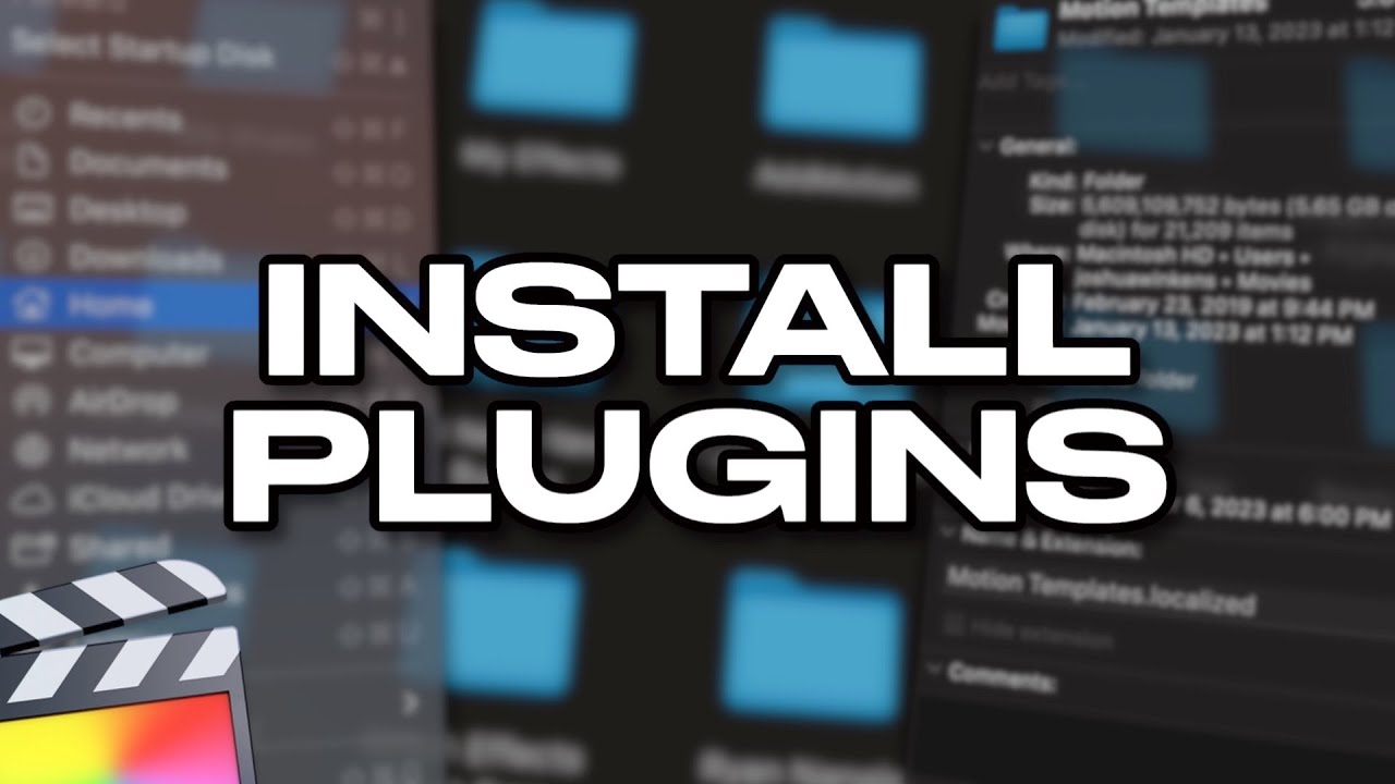 How to Install Final Cut Pro X Plugins - YouTube