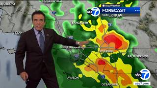 Full Tropical Storm Rachel to bring rain, coastal flooding risk to SoCal Update