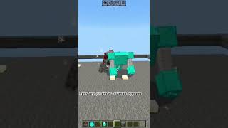 REDSTONE GOLEM VS DIAMANTE GOLEM #redestone #diamante #shorts