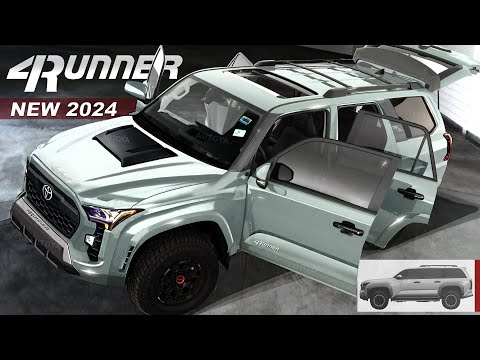 Redesigned 2024 Toyota 4Runner - FIRST LOOK at New 6th Model Generation in our Renderings
