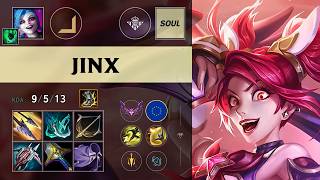 (BTS Soul) Jinx ADC vs KaiSa - EUW Master Patch 26.15 @JinxChallengerReplays