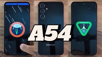 OneUI 7 - Android 15 on Samsung Galaxy A54