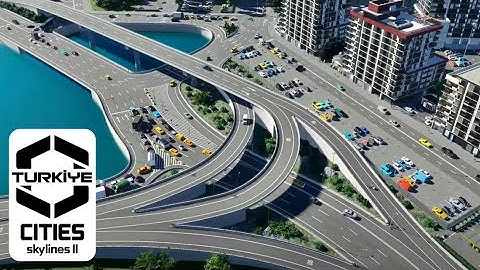 Asrantia PART 7 - Building a Perfect Intersection in Realistic City - #citiesskylines2