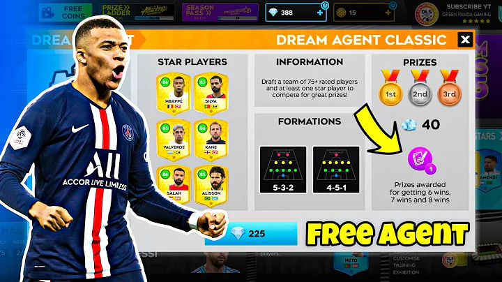 DLS 25 | Dream Draft With Mbappe 😍🔥