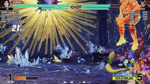 THE KING OF FIGHTERS XV_20220401011651 Mai shiranui  combo kofxv kof15