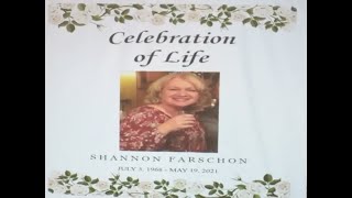 Celebration of Life Service for Shannon Farschon   SD 480p