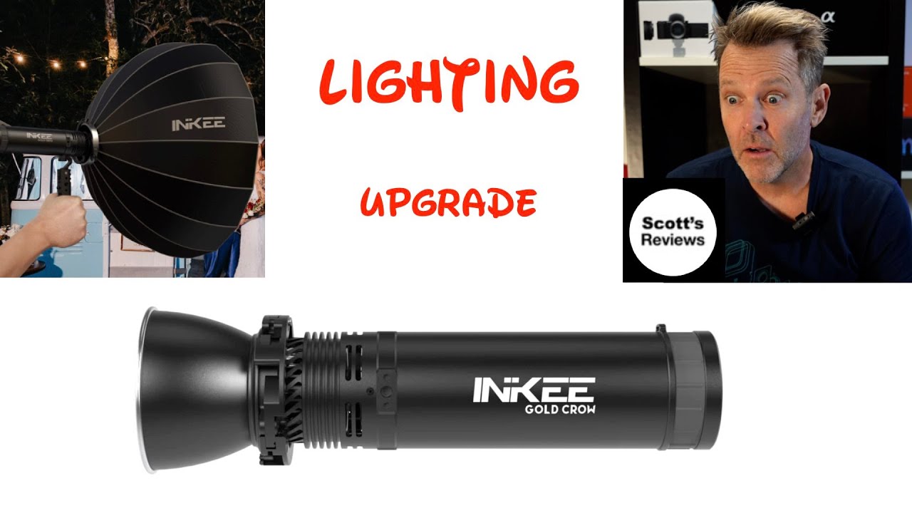 Upgrade your Studio Lighting! Inkee Gold Crow Bi-Color or Daylight