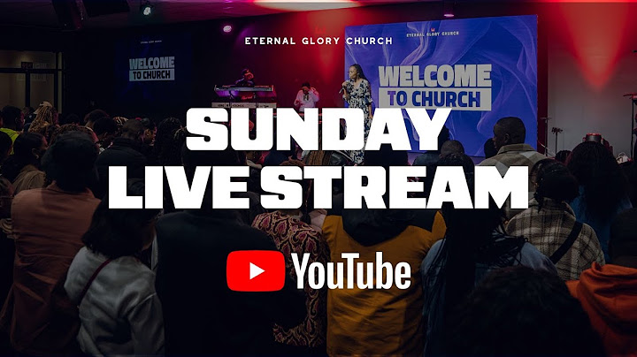 Eternal Glory Church - Crossover Service
