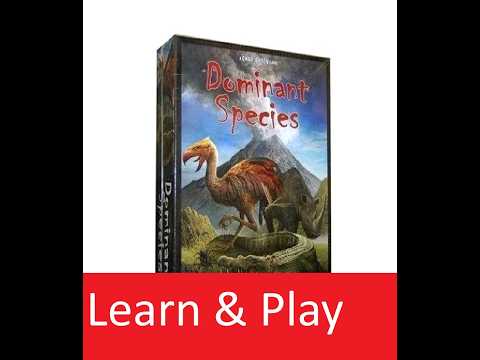Dominant Species - 4 Player Playthrough