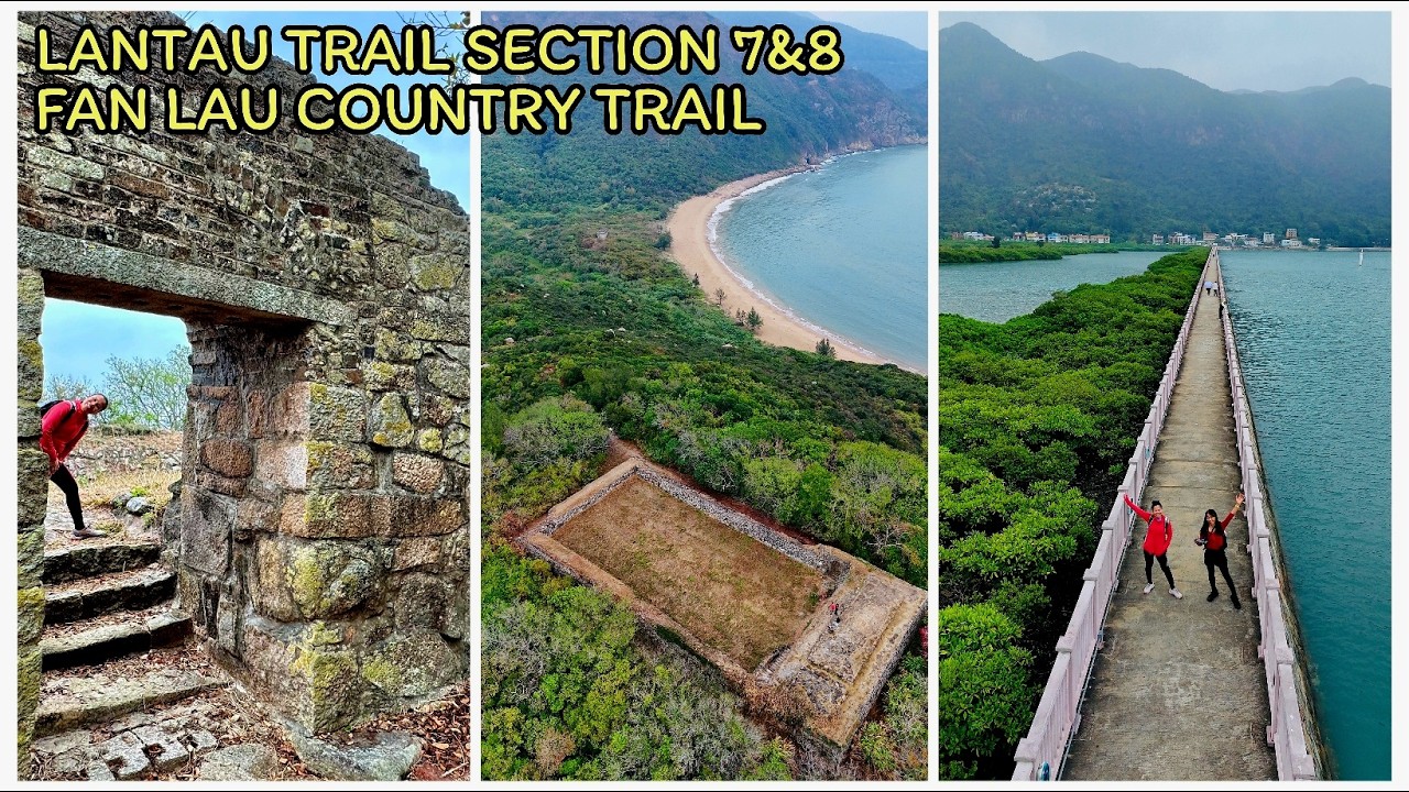 LANTAU TRAIL SECTION 7&8/FAN LAU COUNTRY TRAIL/FAN LAU FORT/STONE CIRLE/LIGHTHOUSE-Feb.17,2026💕💕💕🍀🍀🍀