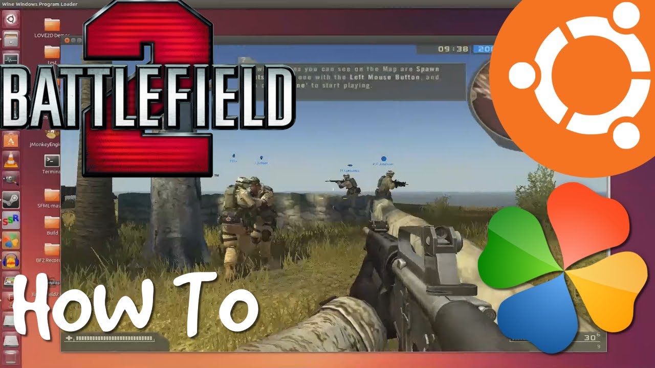 Install Battlefield 2 (Demo) On Ubuntu with PlayOnLinux