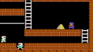 Lode Runner (NES) Playthrough - NintendoComplete screenshot 5