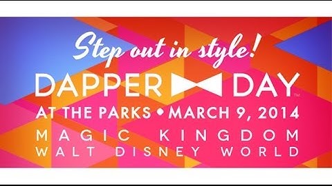 Spring 2014 DCP Vlog #16 - Dapper Day