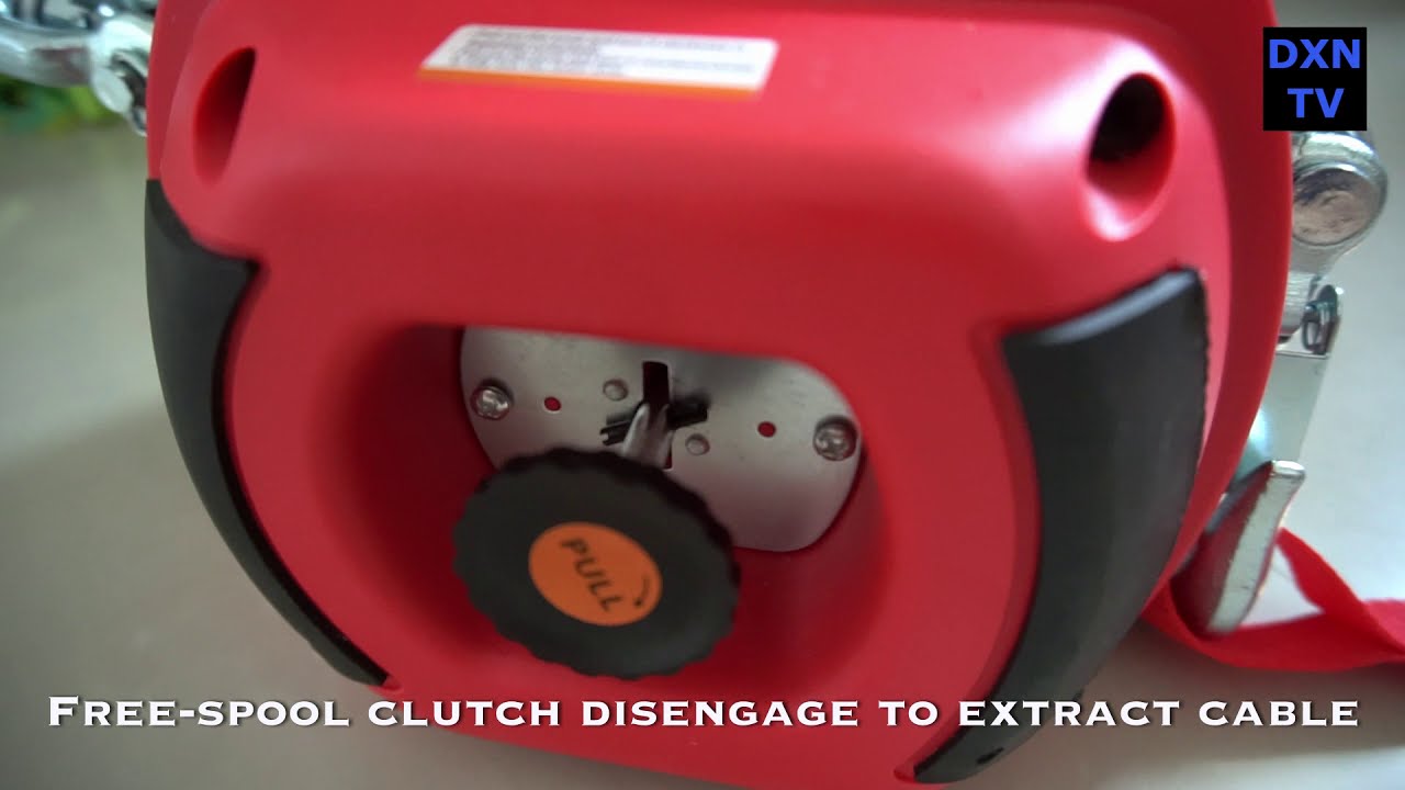 DXNMedia TV Tool Demo / Review Video Baby Winch ATQ500H Drill