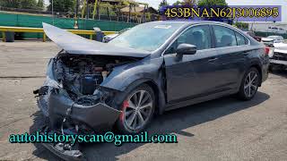 4S3BNAN62J3006895 Subaru Legacy 2018