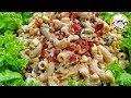 FILIPINO CHICKEN MACARONI SALAD (THE SECRET TO THE BEST TASTING CHICKEN MACARONI SALAD)