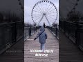 Her tiny steps, our big memories Before the ride at La Grande Roue de Montréal