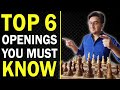 6 best chess openings for beginners  top moves plans strategy gambits tactics traps  ideas