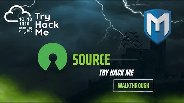 SOURCE TryHackMe Walkthrough | Web Exploitation + Privilege Escalation Guide