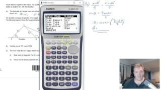 IB SL Maths May 2015 P2 TZ1 Q8