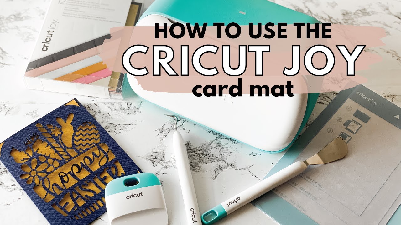 How to Use the Card Mat with Cricut Joy