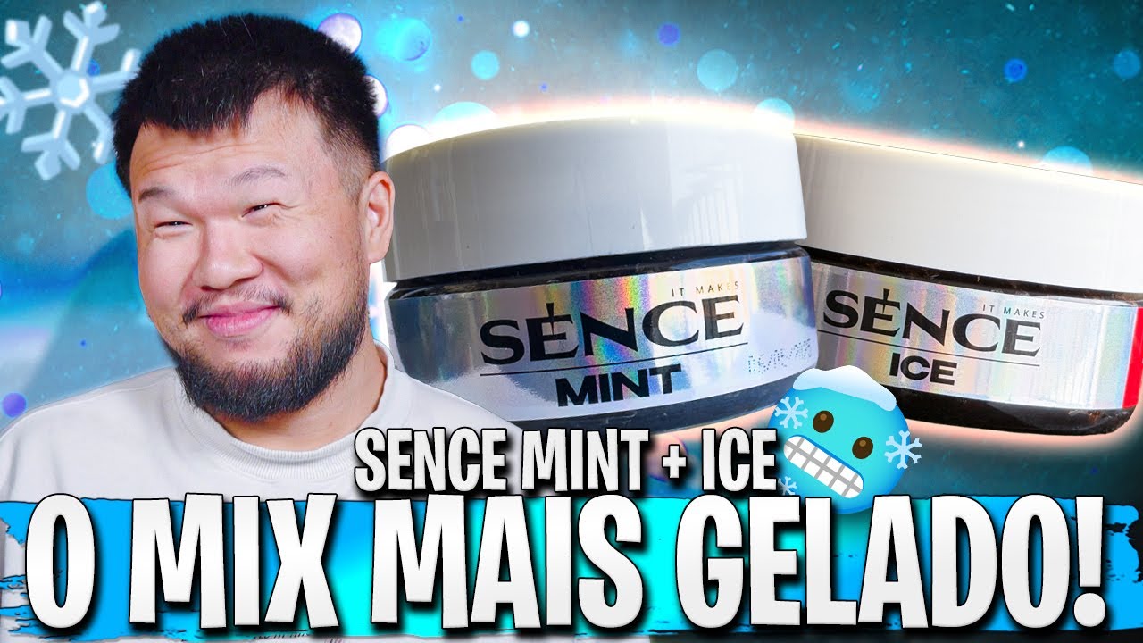 ❄️ VOCÊ AGUENTA ESSE GELADO? MIX DE MINT + ICE DA SENCE NO TALO! 🔥