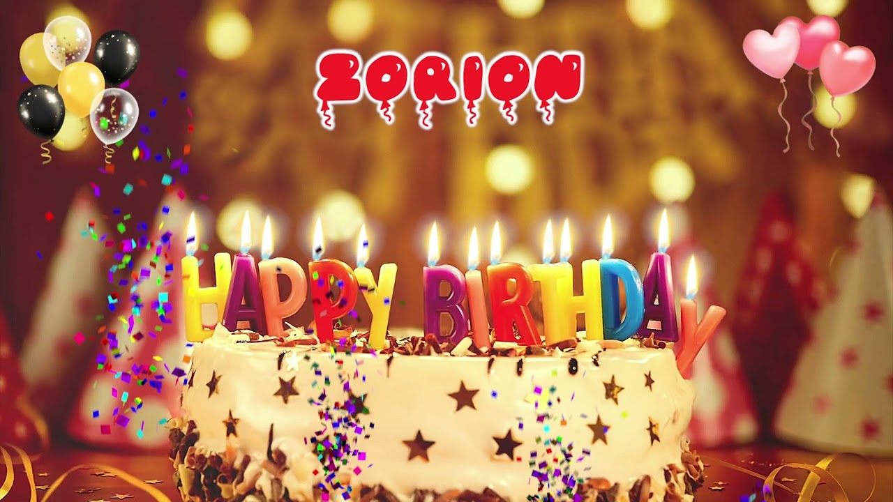 ZORION Happy Birthday Song – Happy Birthday to You