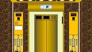 2025 Xavier Remake: A Very Fast OTIS Traction Elevator Animation Full Video
