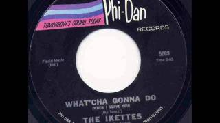 The Ikettes - What'cha Gonna Do. chords