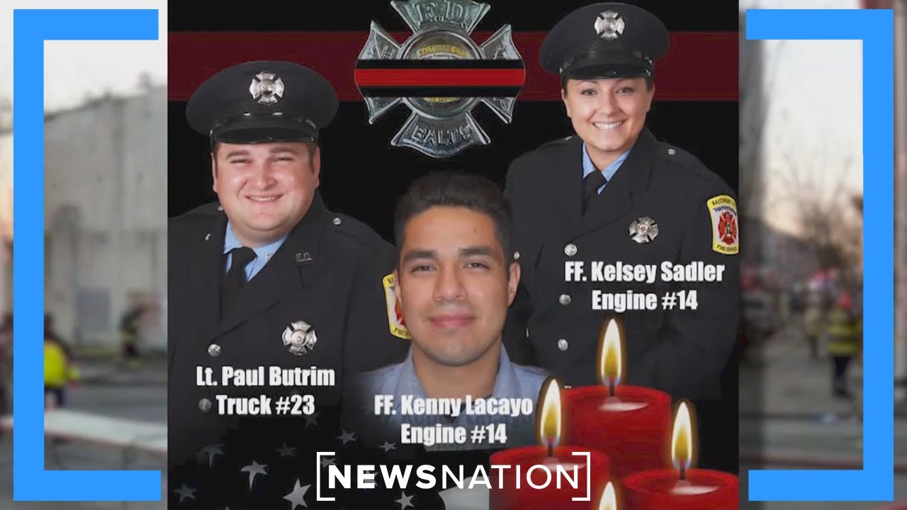 3 Baltimore firefighters killed in vacant home blaze, chief says | Rush ...