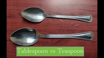 Cooking Basics | TableSpoon Vs TeaSpoon | Size and Measurements
