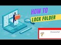 how to lock folder 📁/folder ko lock kaise krte h/#chooseyourself #computerknowledge #folder