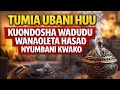 TUMIA UBANI HUU KUONDOSHA WADUDU WANAOLETA HASAD NYUMBANI KWAKO TUMIA UBANI HUU KUONDOSHA WADUDU WANAOLETA HASAD NYUMBANI KWAKO