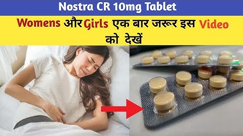 Nostra CR 10mg Tablet|Norethisteorne Tablet|Specially for Women