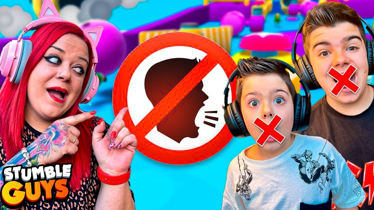 MI MADRE NOS PROHIBE GRITAR EN STUMBLE GUYS!!!