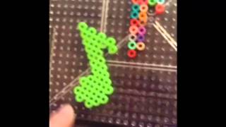 Perler Bead Music Note