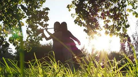 Contact Improv Chloe & Georgia | Flute and Cello