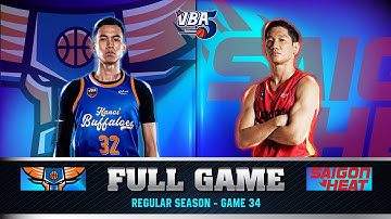 FULL GAME 34 | HANOI BUFFALOES VS SAIGON HEAT| 13.11.2020 | VBA BE THE MOMENT