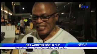 Super Falcons hold last training before final group game