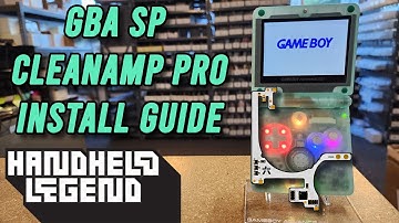 GBA SP CleanAmp Pro Install Guide