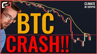 BITCOIN CRASHED! Hold THIS LEVEL Or CRASH HARDER!
