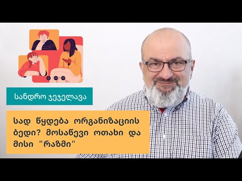 სად წყდება ორგანიზაციის ბედი? მოსაწევი ოთახი და მისი \"რაზმი\" - სანდრო ჯეჯელავა