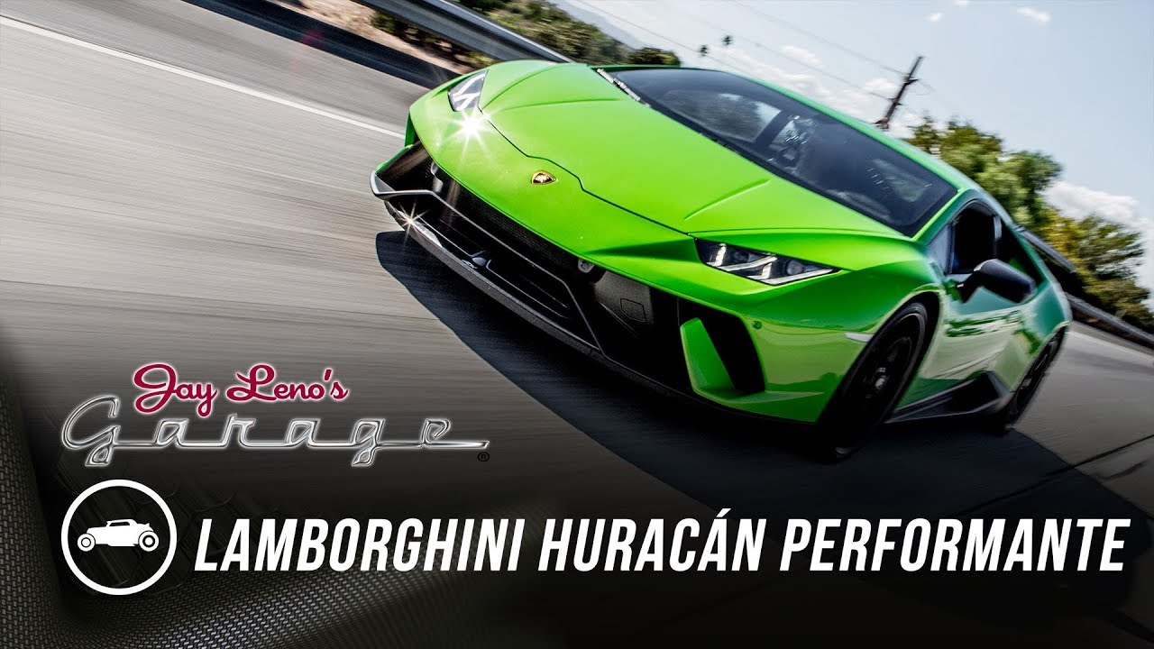 2018 Lamborghini Huraca N Performante Jay Leno S Garage