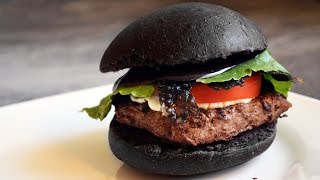 How to Make a Black Burger