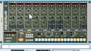 Celebrity Redrum Drum Machine - Reason EssentialsTutorial 2 Part 5 Profile