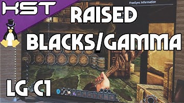 The dreaded raised blacks/gamma issue on LG OLED TVs whilst using VRR/Adaptive Sync/FreeSync/G-Sync